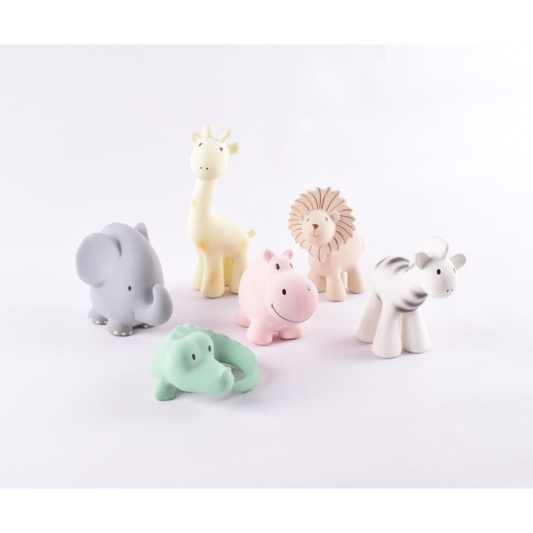 Zebra My First Zoo Rubber Animal - Tikiri