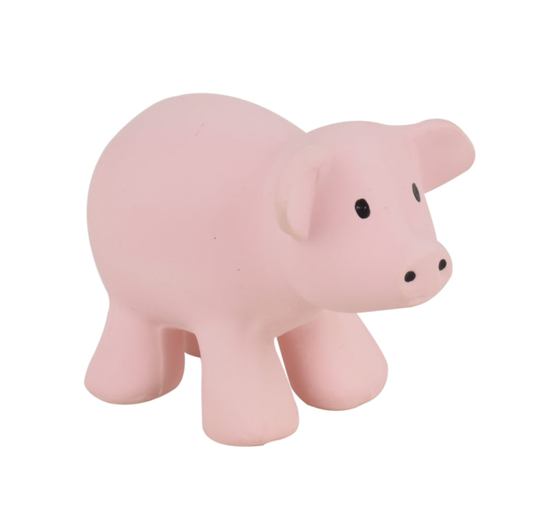 Pig My First Farm Rubber Animal - Tikiri