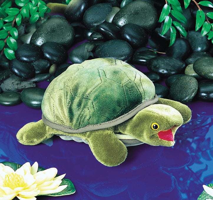 Baby Turtle Hand Puppet - Folkmanis