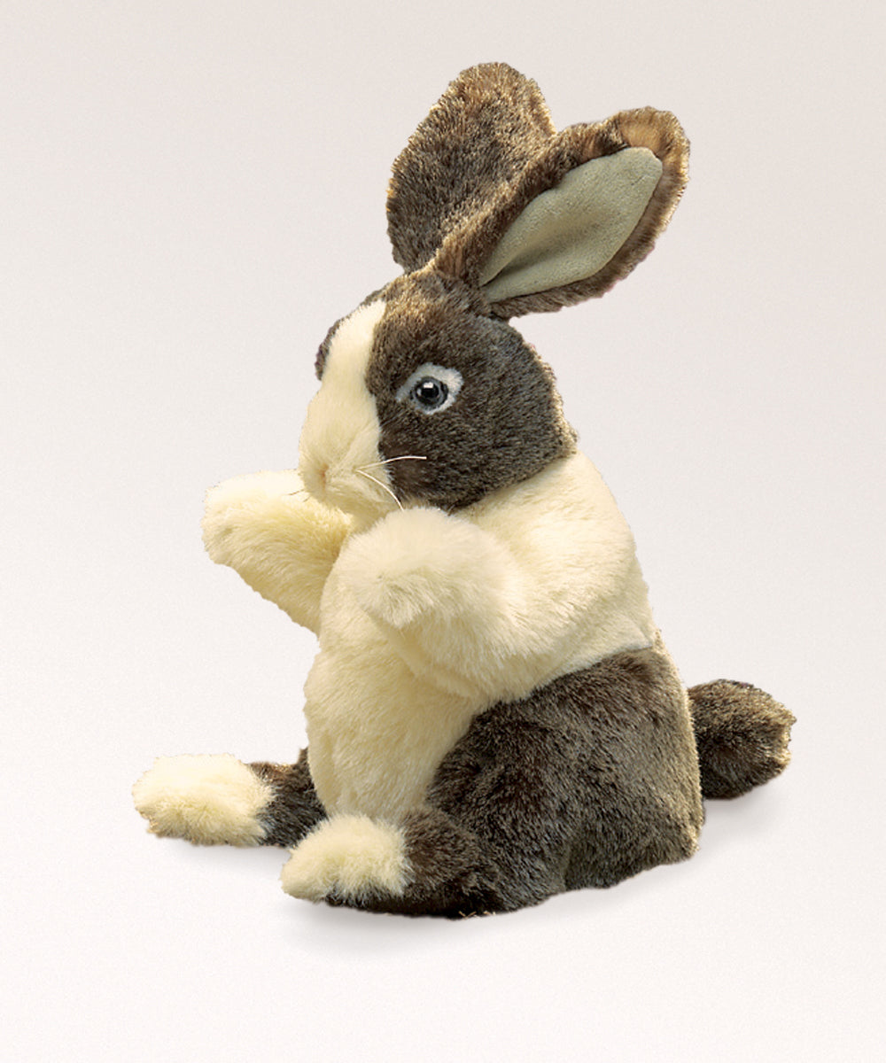 Baby Dutch Rabbit Hand Puppet - Folkmanis