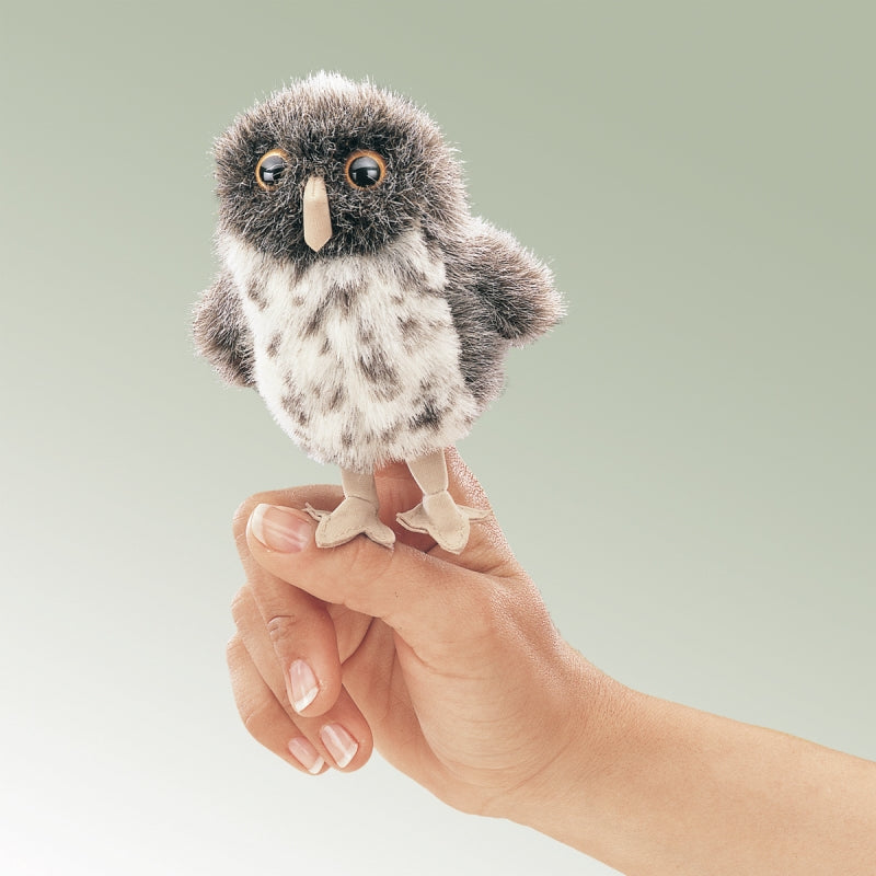 Mini Barn Owl Finger Puppet - Folkmanis