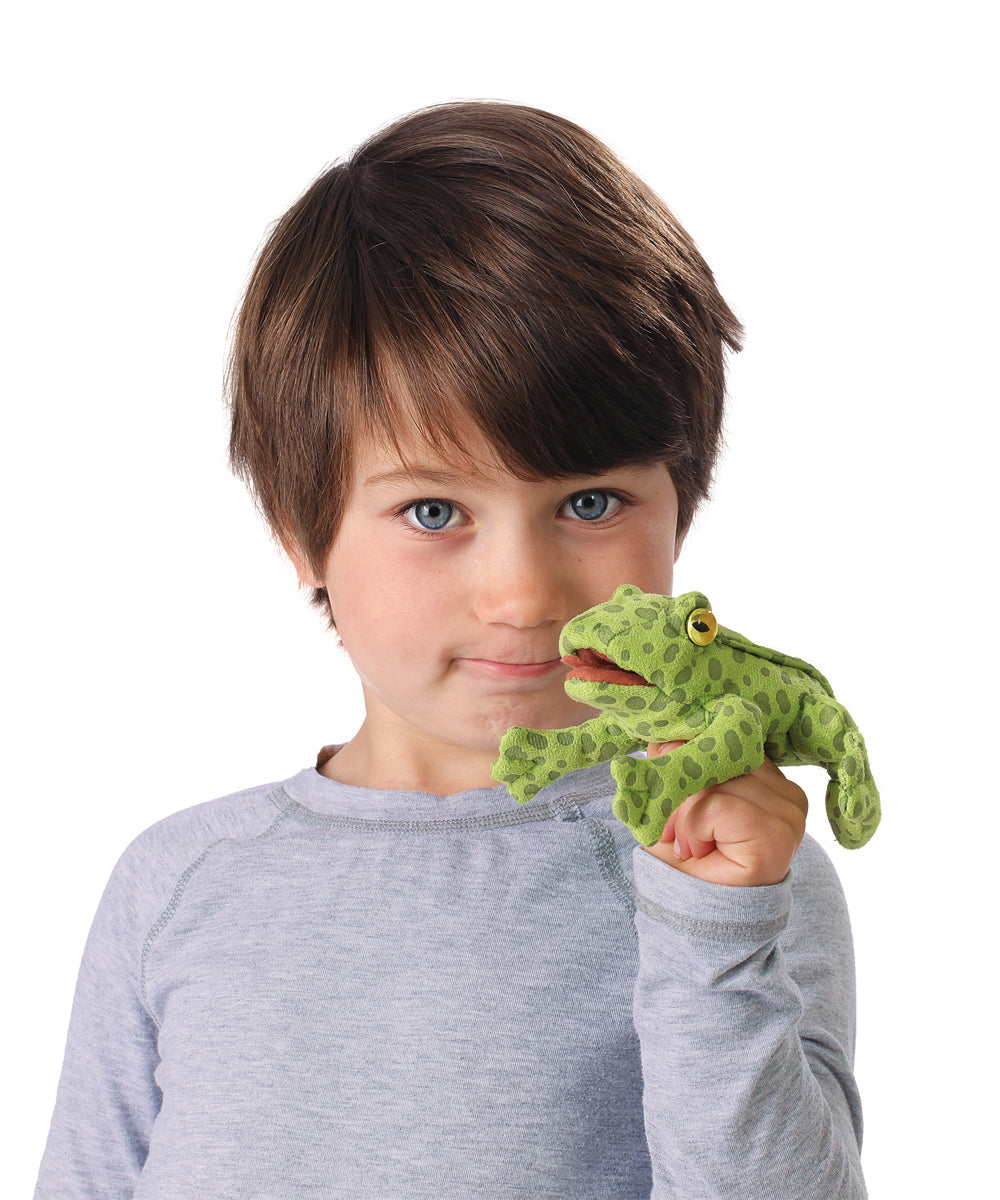 Mini Frog Finger Puppet - Folkmanis