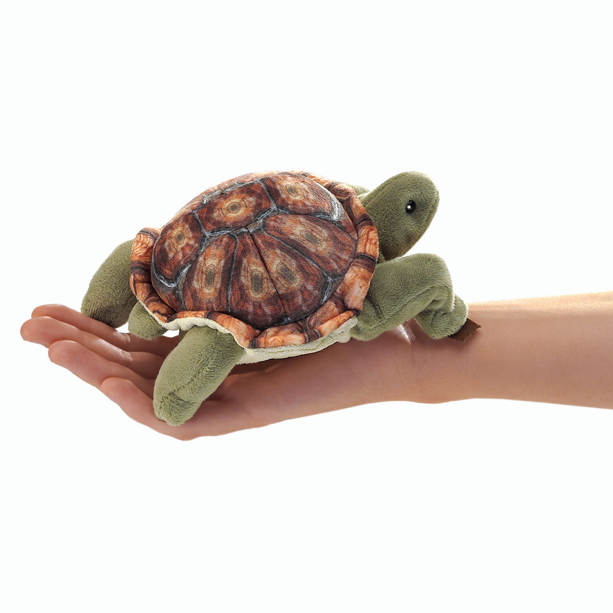Mini Tortoise Finger Puppet - Folkmanis