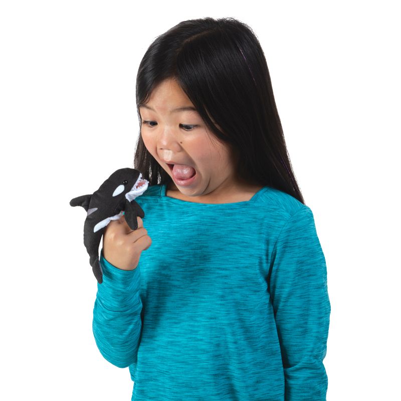 Mini Orca Finger Puppet - Folkmanis