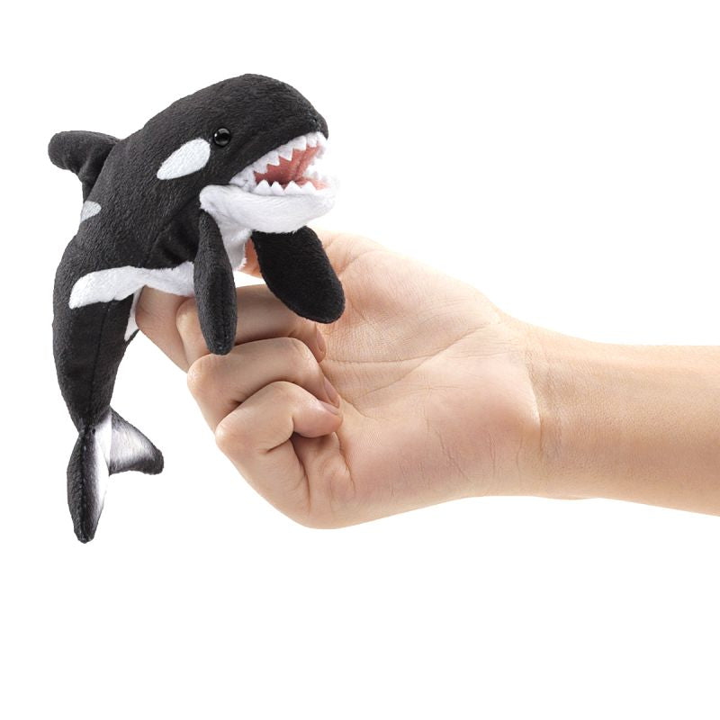 Mini Orca Finger Puppet - Folkmanis