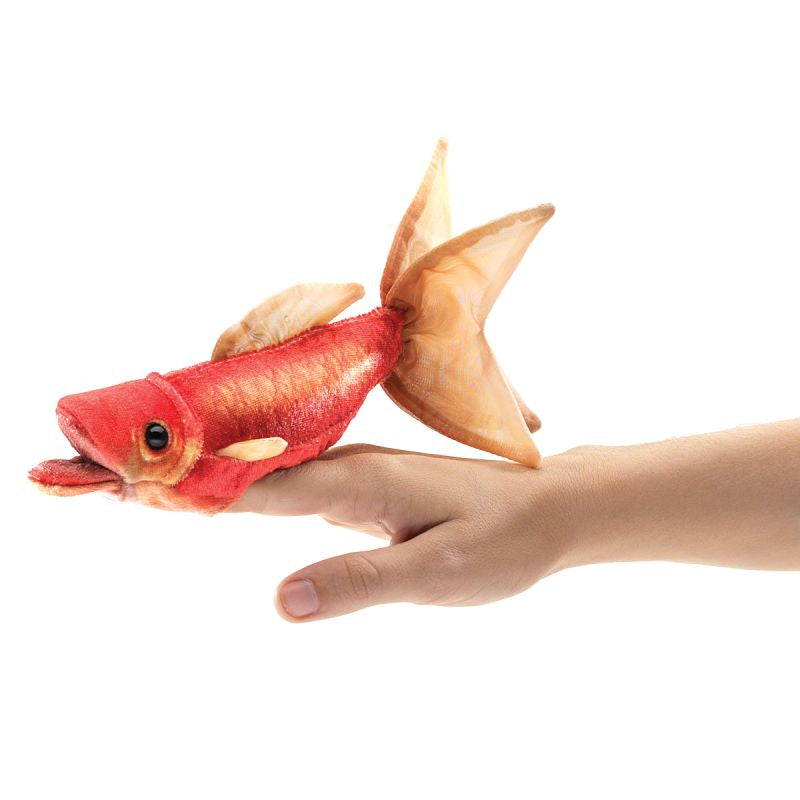 Mini Goldfish Finger Puppet - Folkmanis