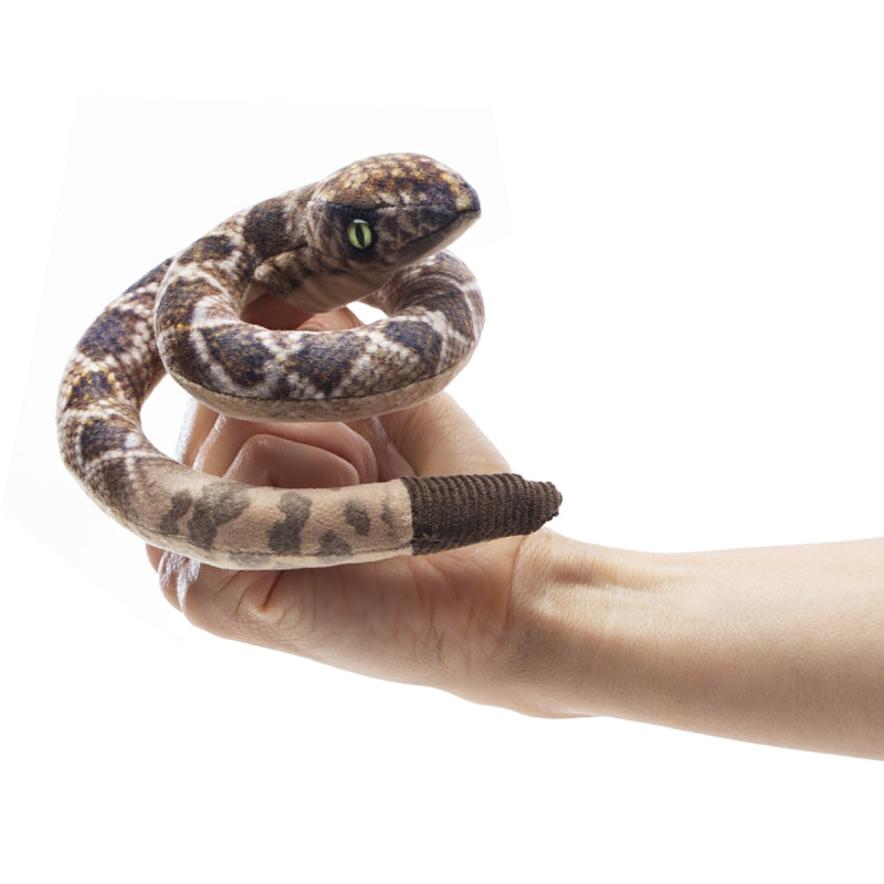 Mini Rattlesnake Finger Puppet - Folkmanis
