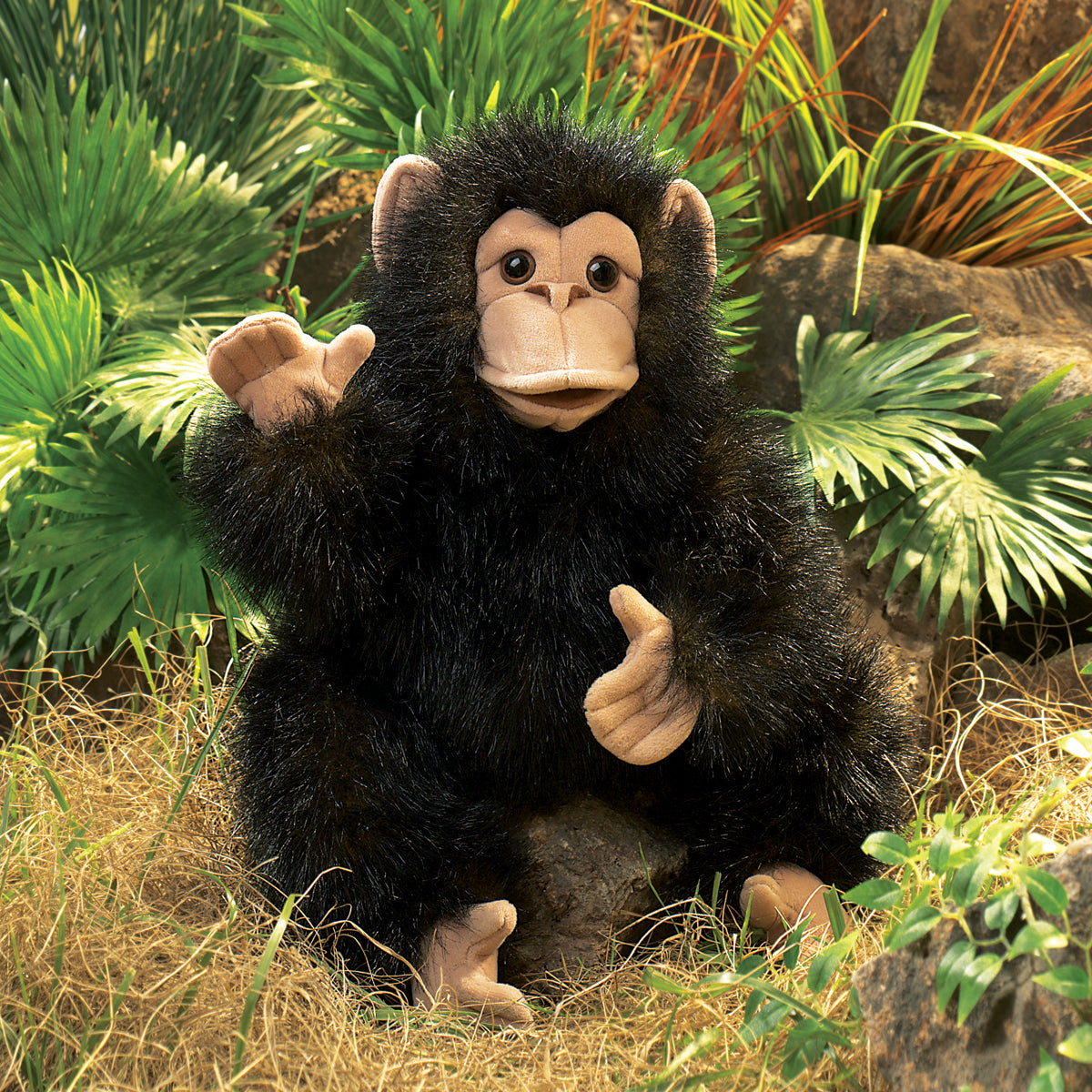 Baby Chimpanzee Hand Puppet - Folkmanis