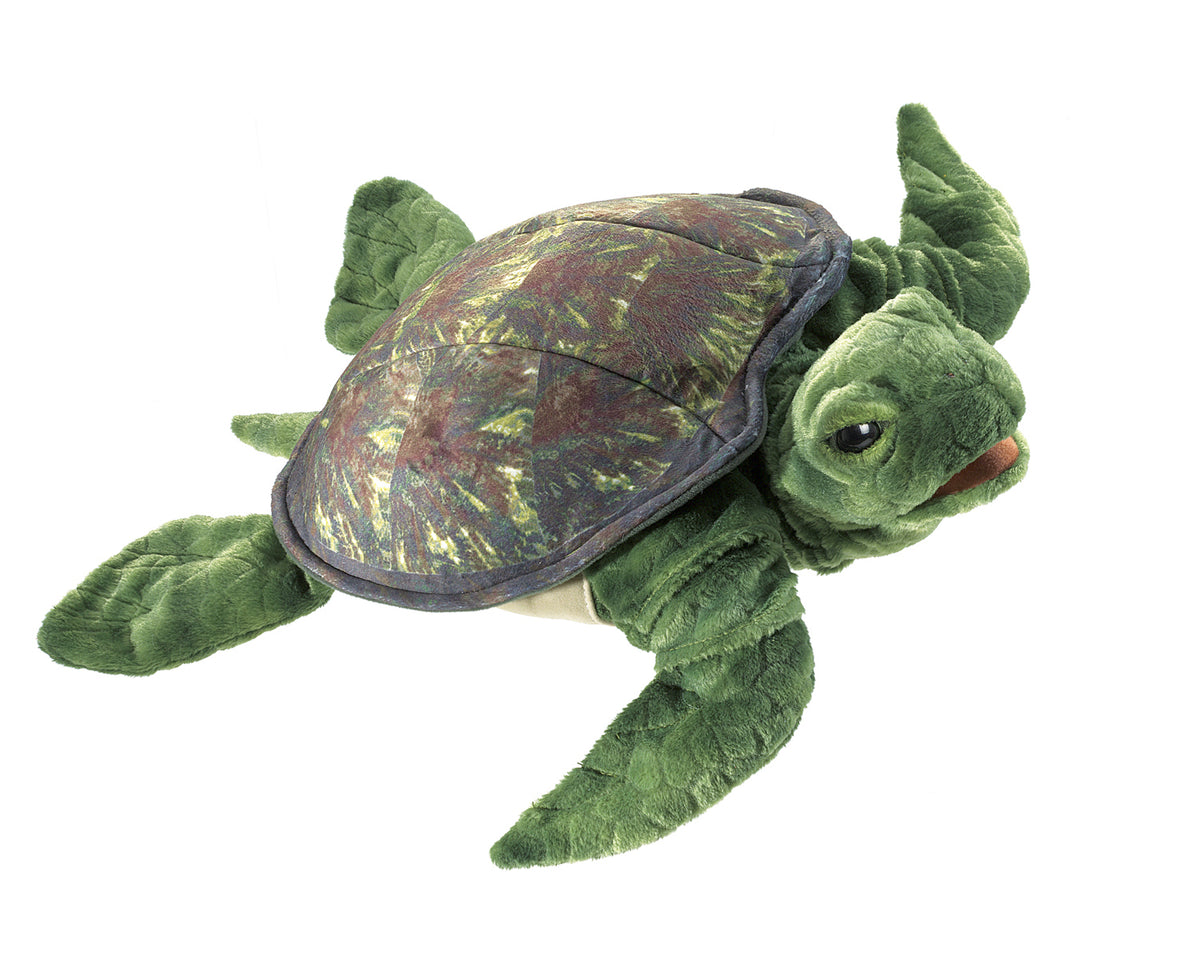 Sea Turtle Hand Puppet - Folkmanis