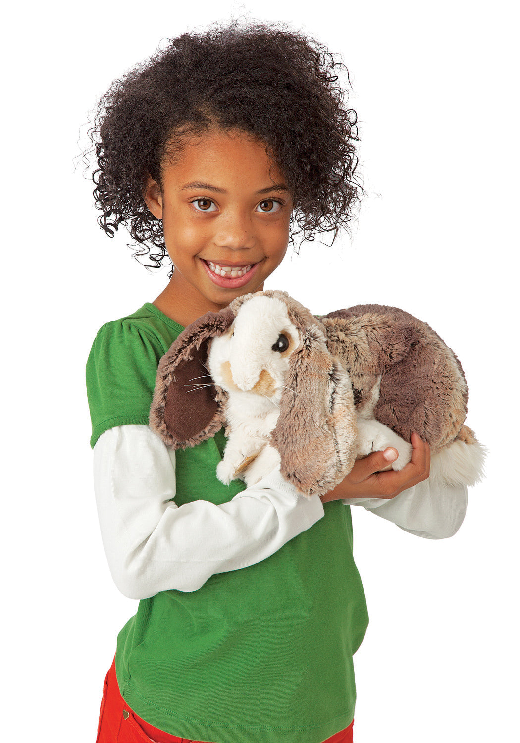 Baby Lop Rabbit Hand Puppet - Folkmanis