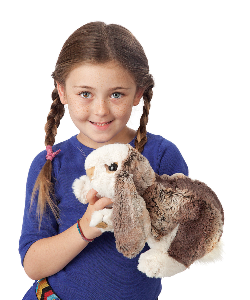 Baby Lop Rabbit Hand Puppet - Folkmanis