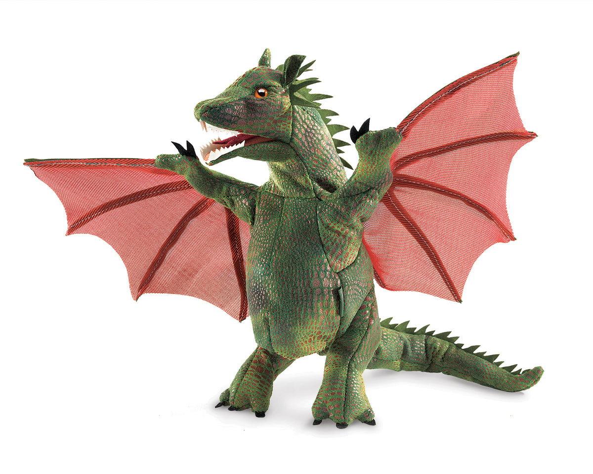 Winged Dragon Hand Puppet - Folkmanis