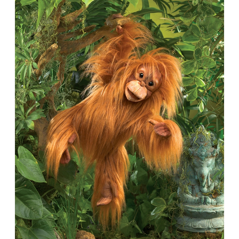 Baby Orangutan Hand Puppet - Folkmanis