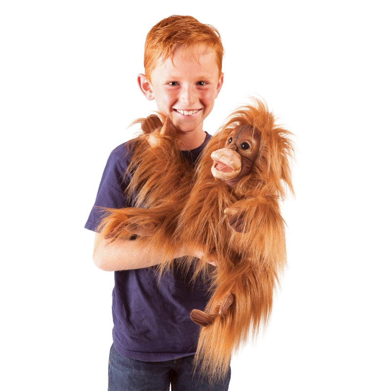 Baby Orangutan Hand Puppet - Folkmanis