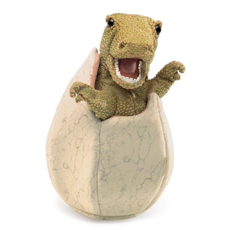Hatching Dinosaur Egg Hand Puppet - Folkmanis