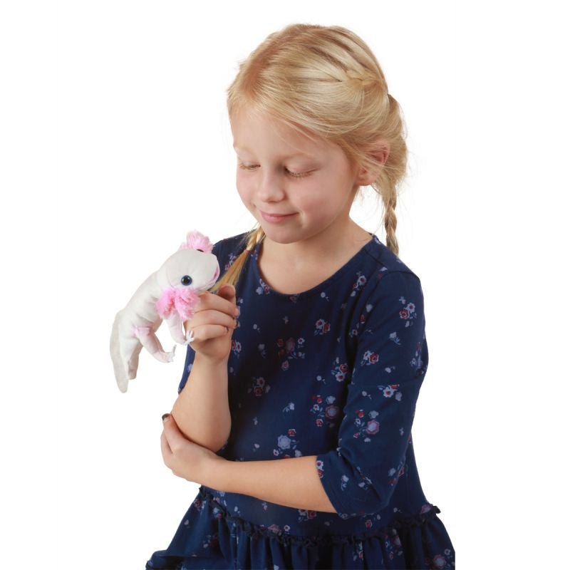 Axolotl Finger Puppet - Folkmanis