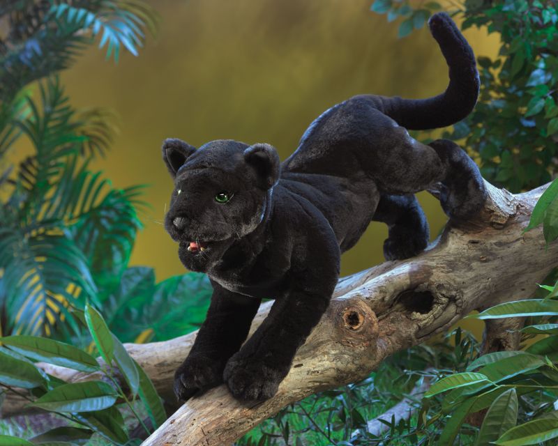Black Panther Hand Puppet - Folkmanis