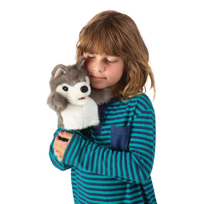 Little Wolf Hand Puppet - Folkmanis