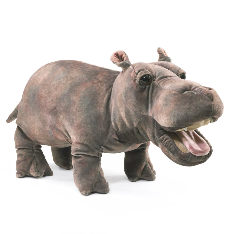 Baby Hippo Hand Puppet - Folkmanis
