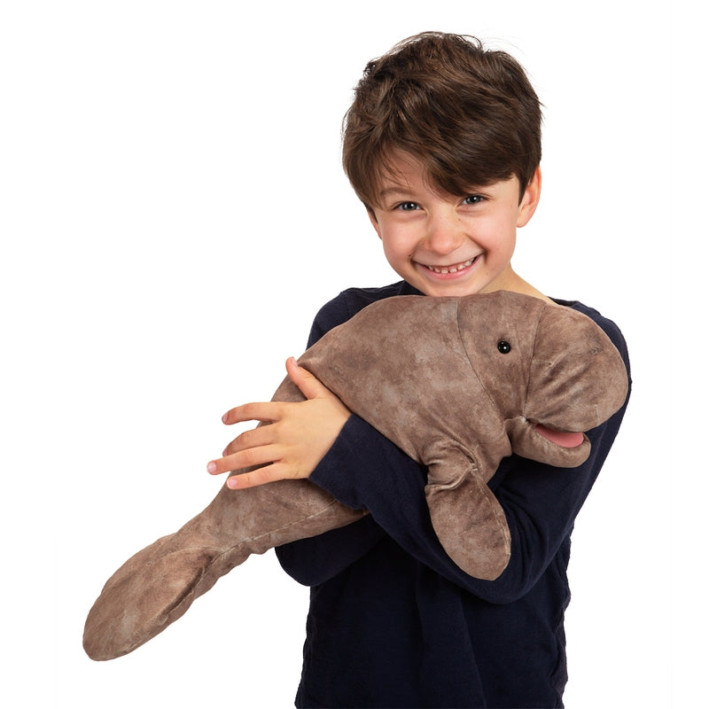 Manatee Hand Puppet Dugong - Folkmanis
