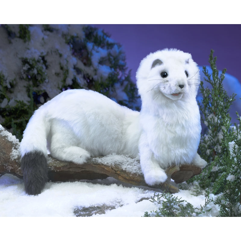 Ermine Hand Puppet - Folkmanis