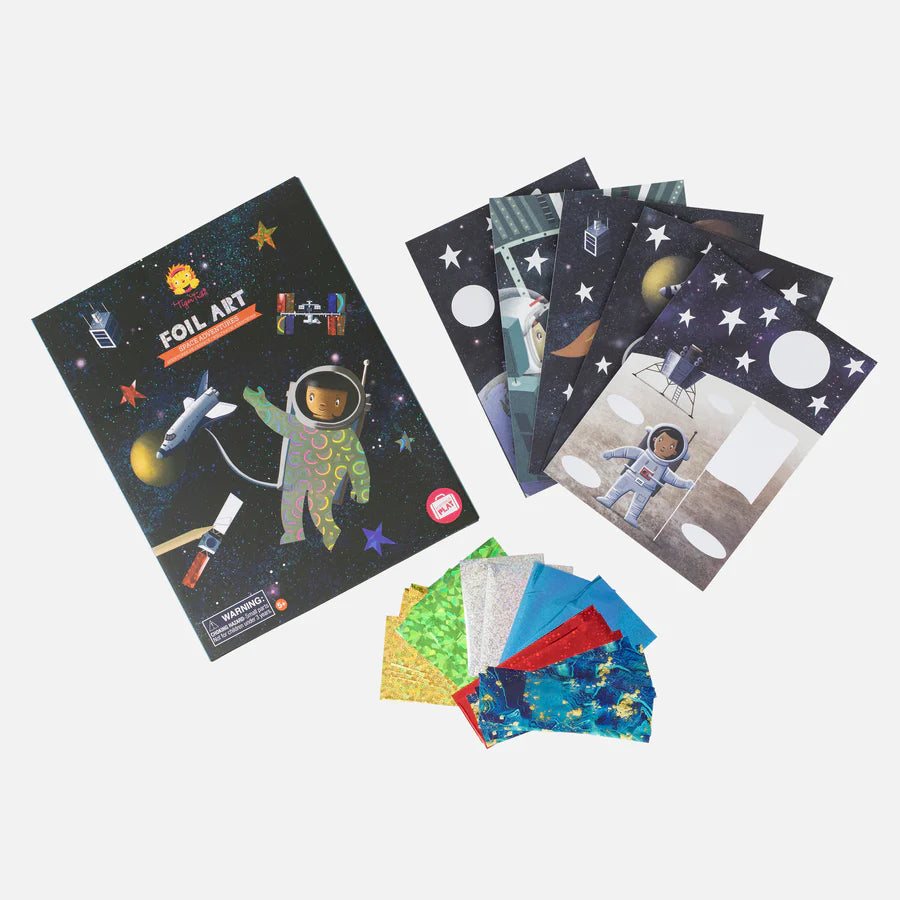 Space Adventures Foil Art - Tiger Tribe