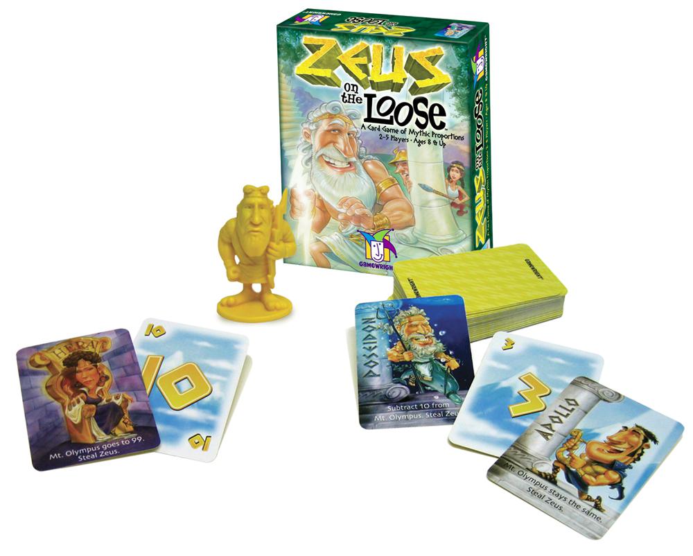 Zeus on the Loose Card Game - Gamewright