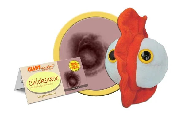 Chicken Pox Plush Giant Microbe
