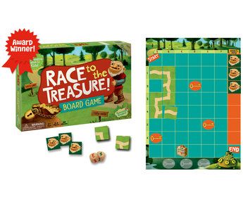 Race to the Treasure Co-op Game - Peaceable Kingdom