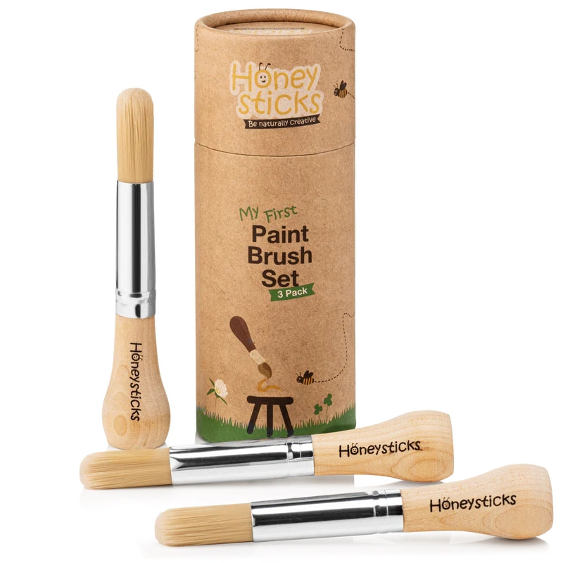 My First Paint Brush Set 3 pack - Honeysticks