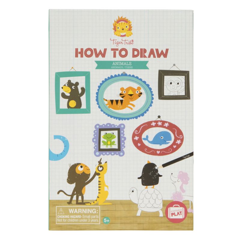 How to Draw Animals - Tiger Tribe