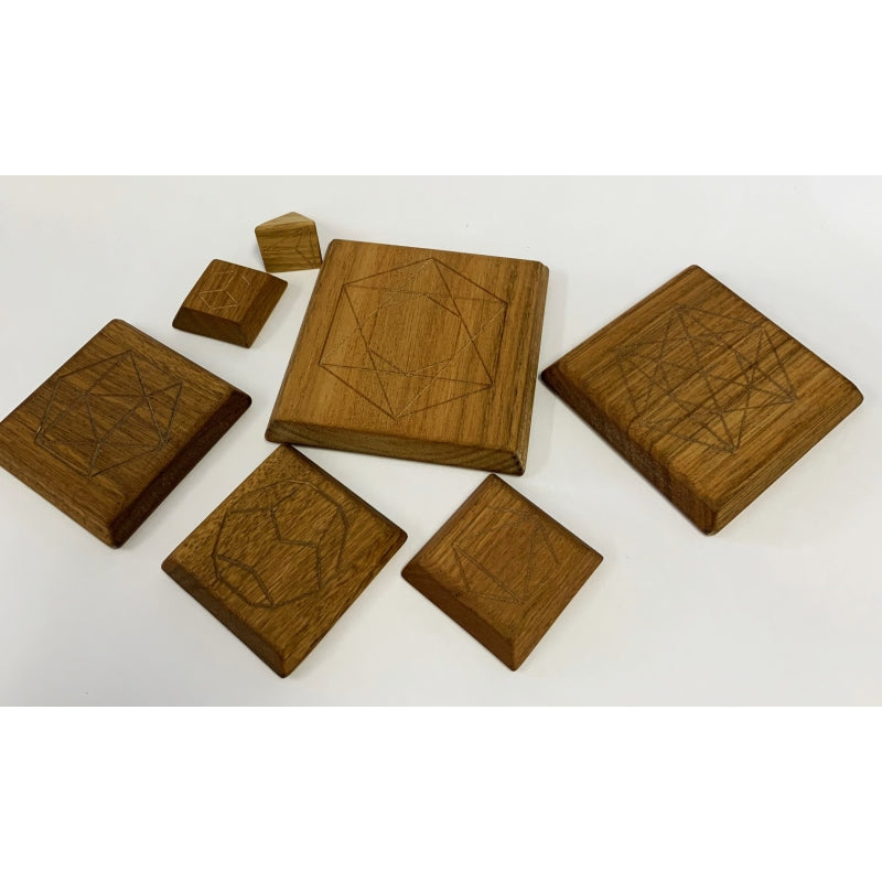 Chakra Pyramid Natural - In-Wood
