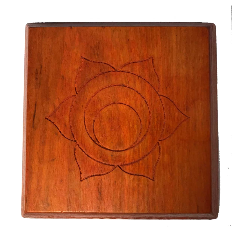 Chakra Pyramid Rainbow - In-Wood