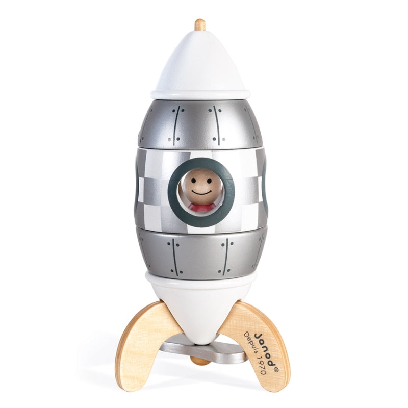 Silver Magnetic Rocket - Janod