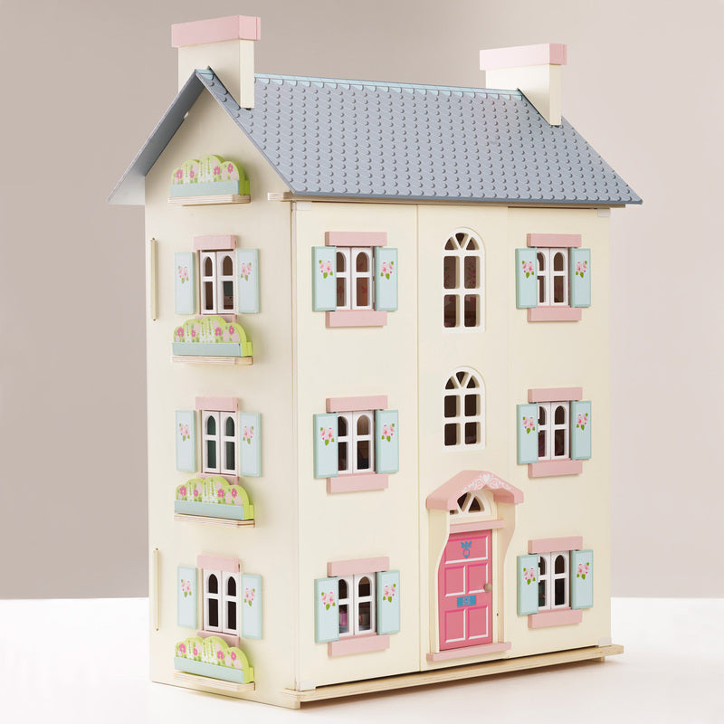 Daisy Lane Cherry Tree Hall Doll House - Le Toy Van