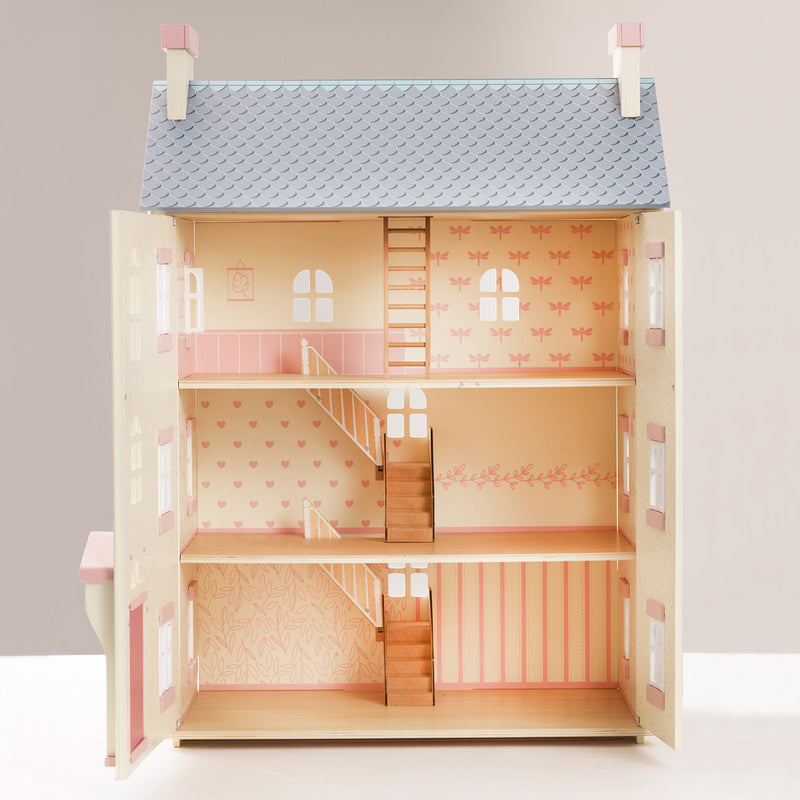 Daisy Lane Cherry Tree Hall Doll House - Le Toy Van