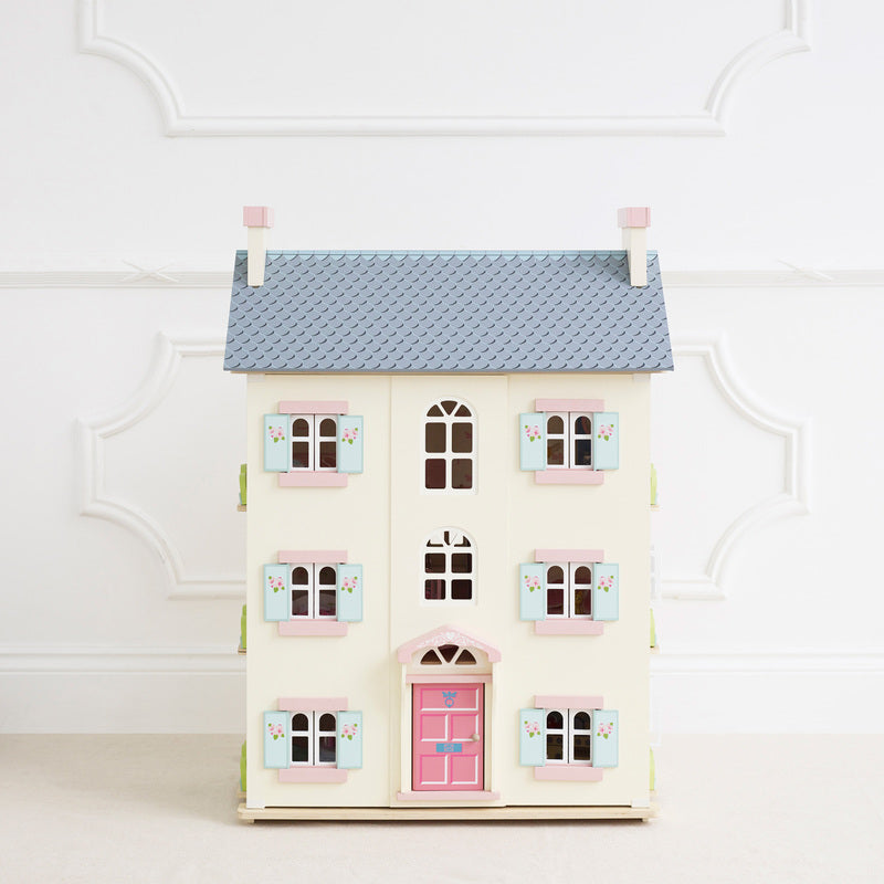 Daisy Lane Cherry Tree Hall Doll House - Le Toy Van