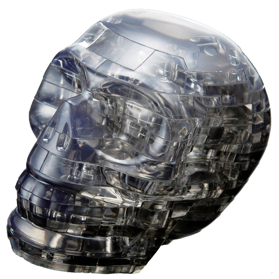 3D Black Skull - Crystal Puzzle