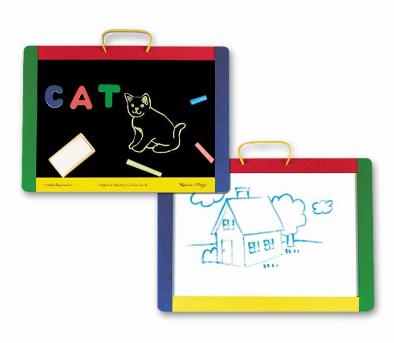 Magnetic Chalk and Dry-Erase Board - Melissa and Doug