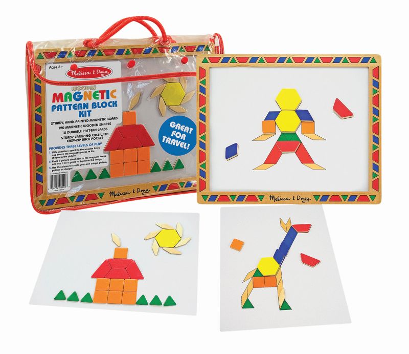 Magnetic Pattern Block Kit - Melissa and Doug