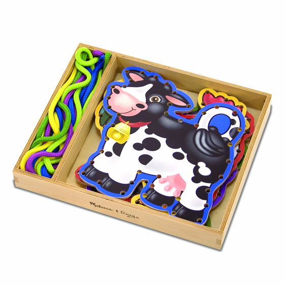 Farm Animals Lace and Trace - Melissa and Doug