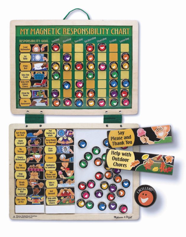 Magnetic Responsibility Chart - Melissa and Doug