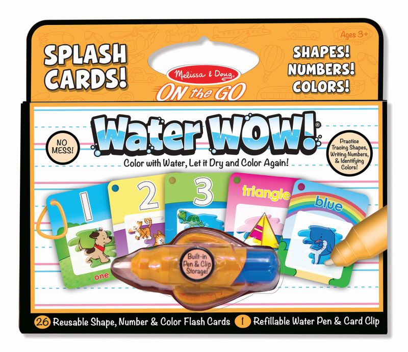Numbers Splash Cards Water WOW - Melissa and Doug