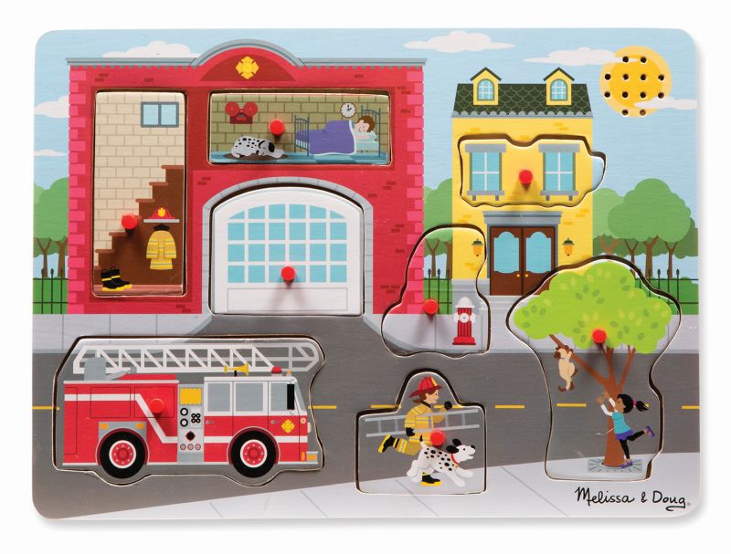 Fire Station Sound Puzzle - Melissa and Doug