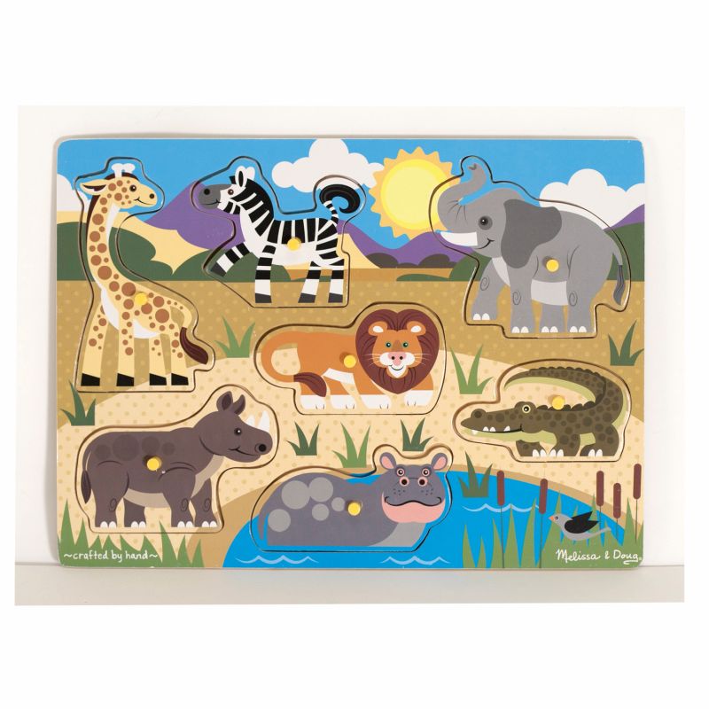 Safari Peg Puzzle - Melissa and Doug