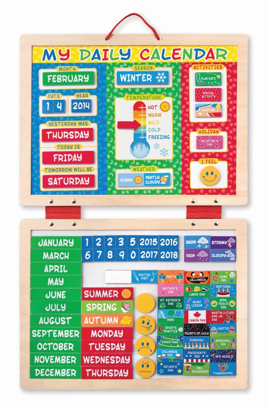 My Daily Magnetic Calendar - Melissa and Doug