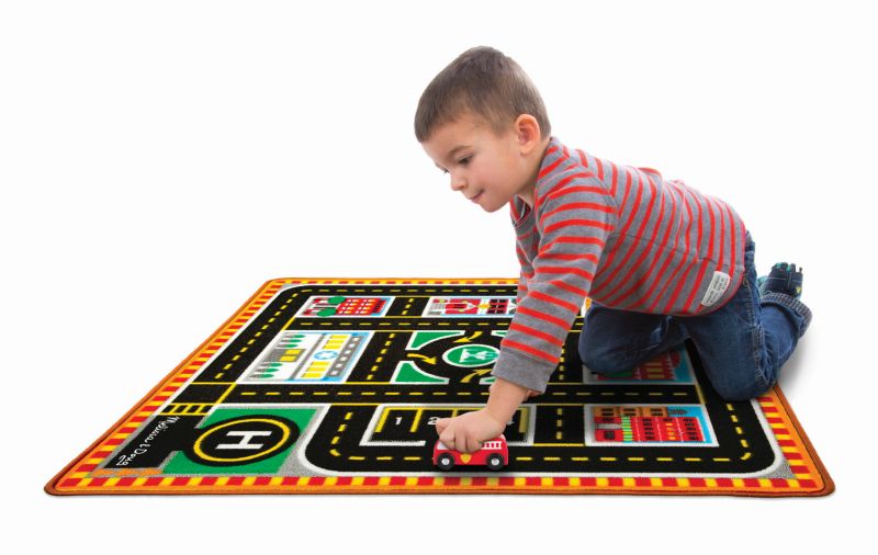 City Rescue Play Mat and Vehicles - Melissa and Doug