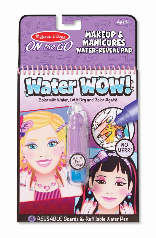 Makeup and Manicures Water WOW On The Go - Melissa and Doug