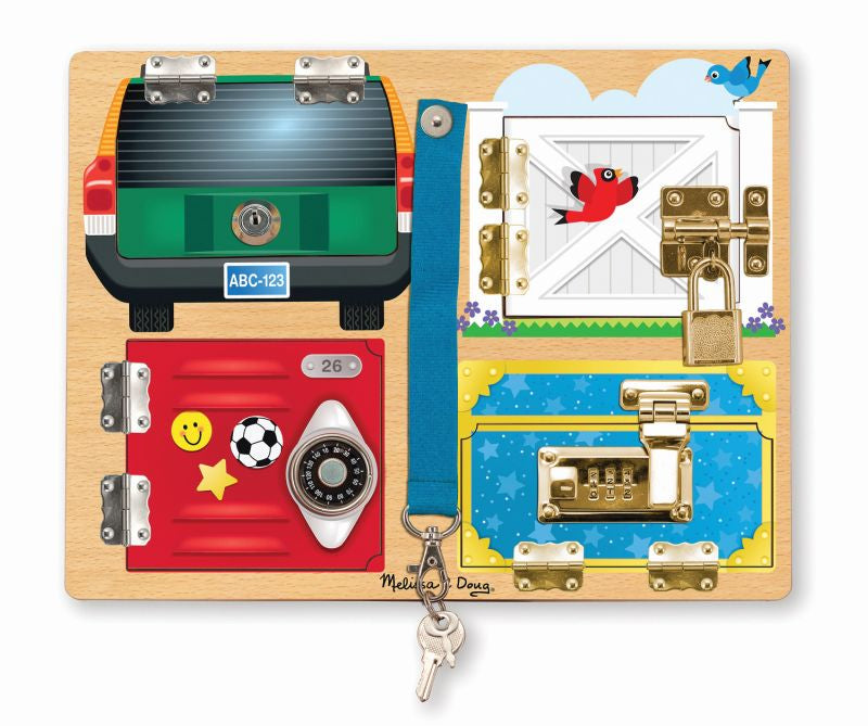 Locks and Latch Board - Melissa and Doug