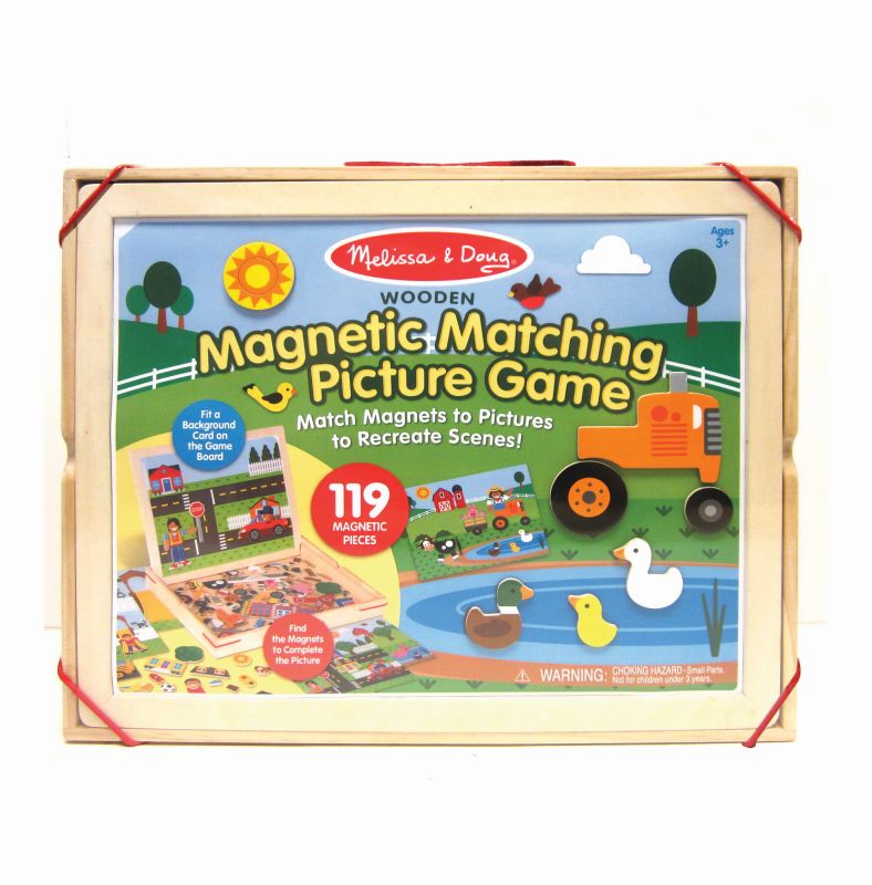 Wooden Magnetic Picture Game - Melissa and Doug